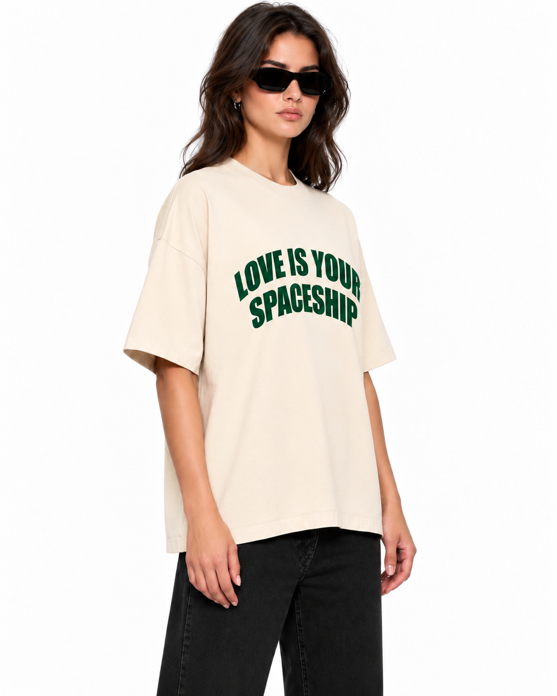 "Love is 🚀" Women's Tee