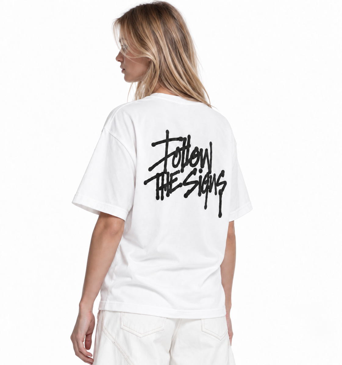 "Follow The Signs" Women's Tee