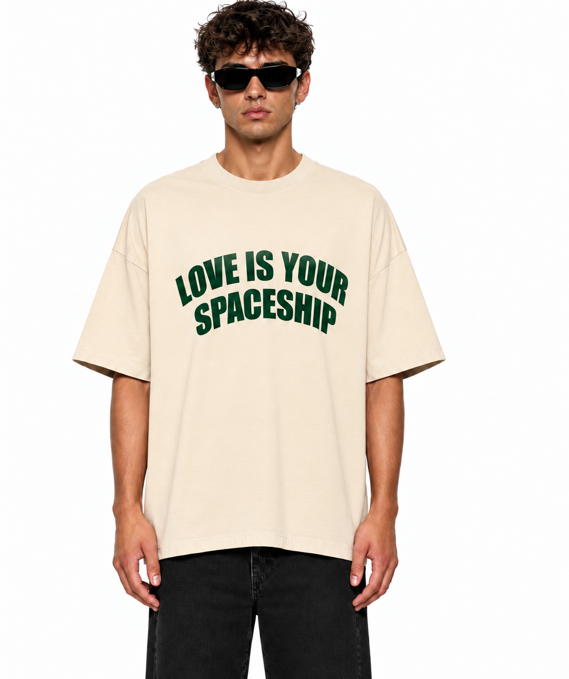 "Love is 🚀" Men's Tee