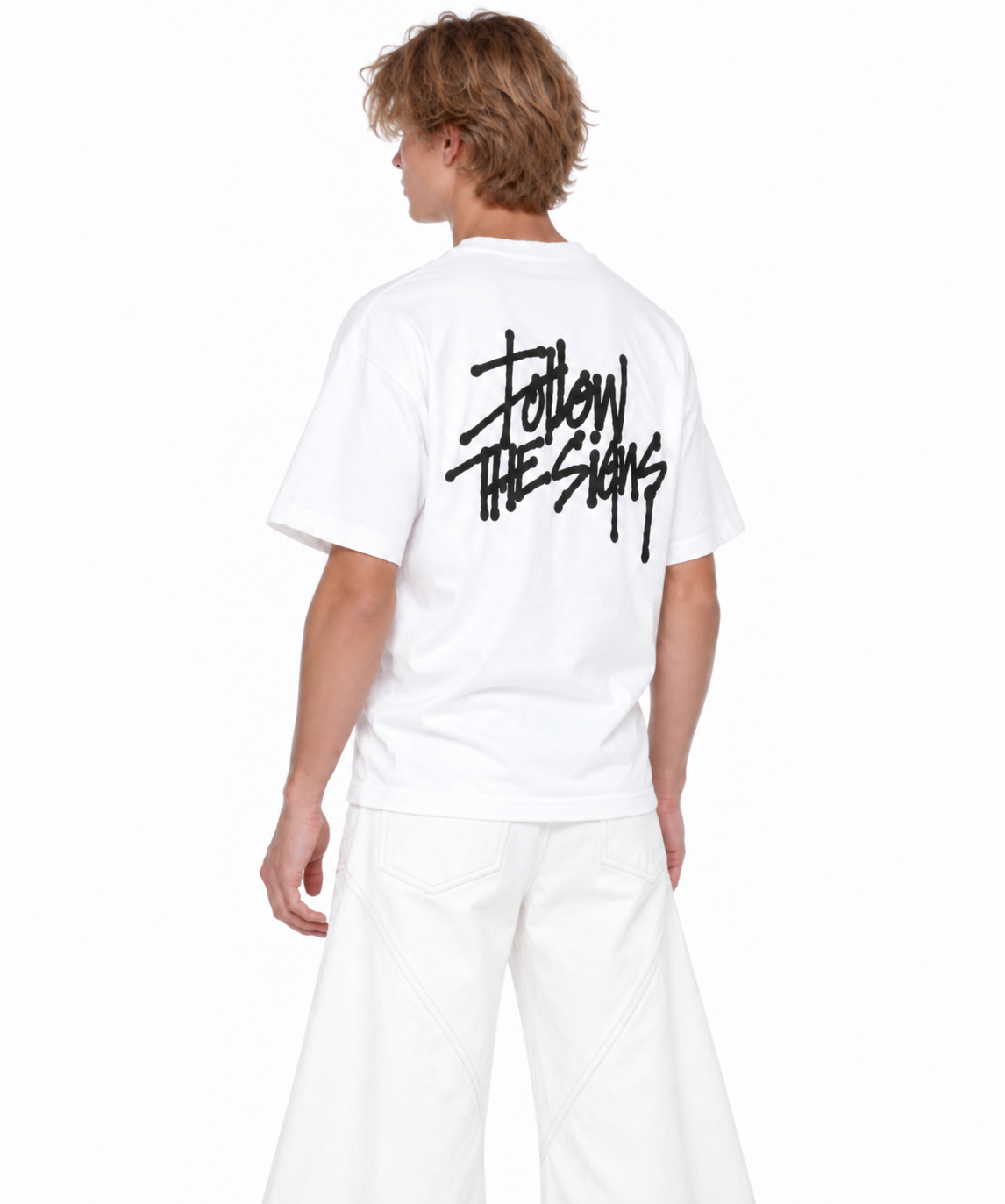 "Follow The Signs" Men's Tee