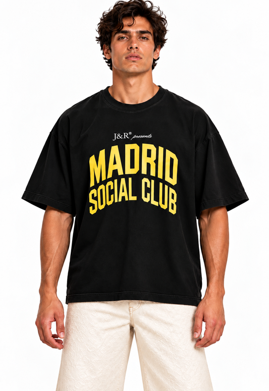"Madrid Social Hub" Men's Tee