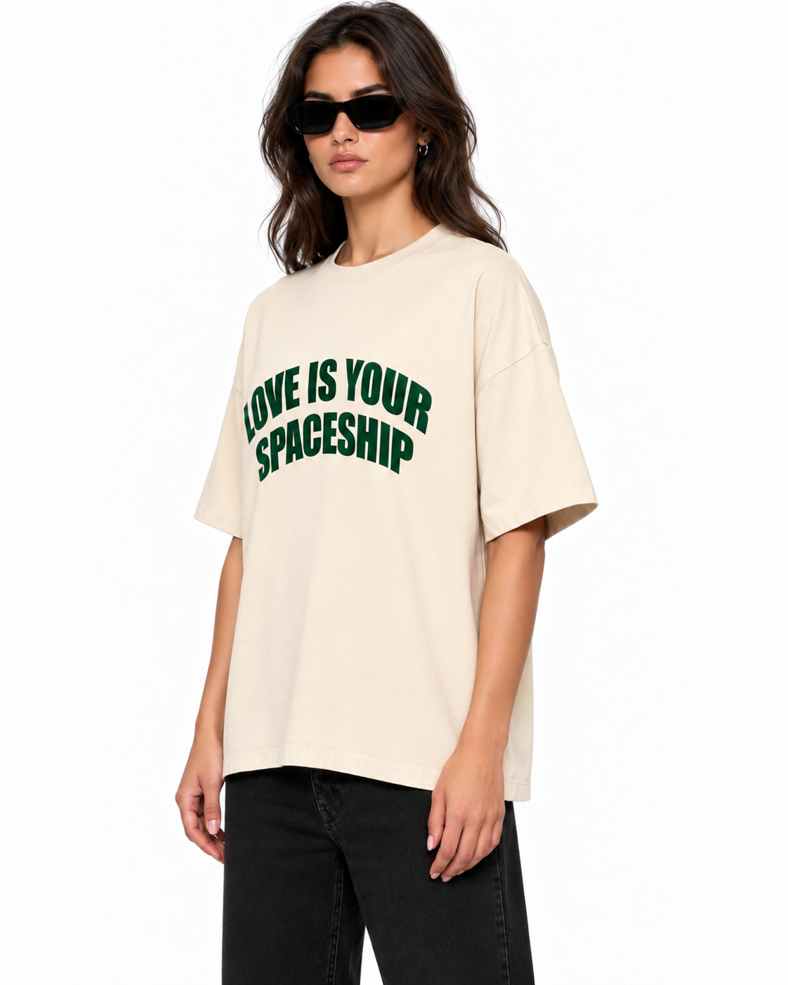 "Love is 🚀" Women's Tee