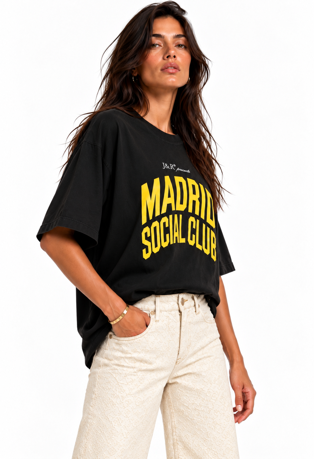 "Madrid Social Hub" Women's Tee