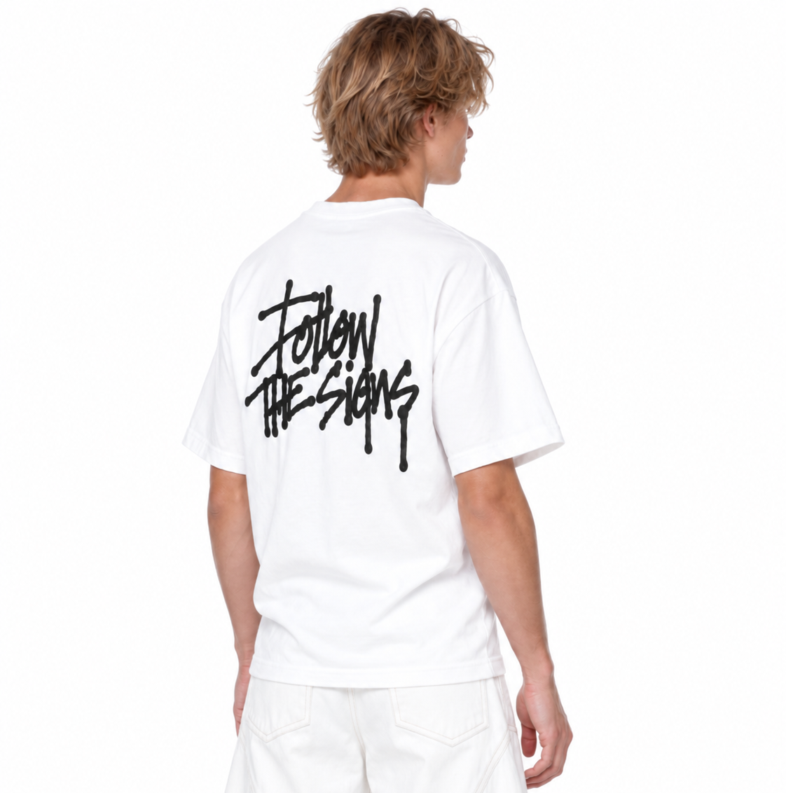 "Follow The Signs" Men's Tee