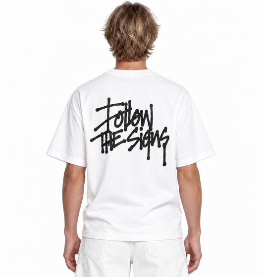 "Follow The Signs" Men's Tee