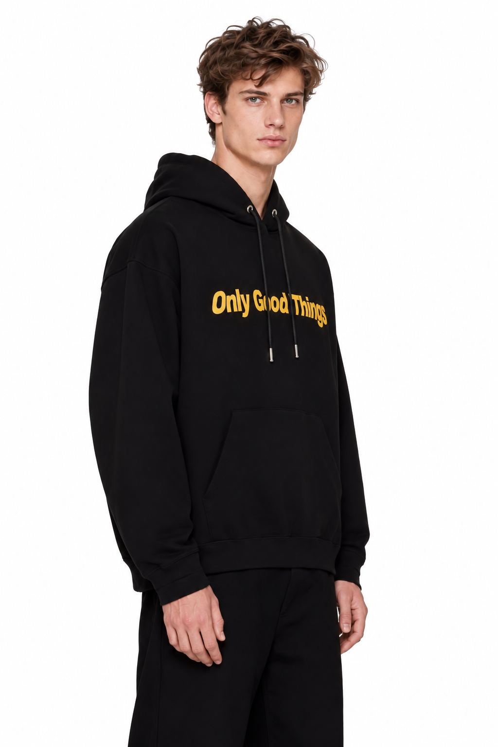 "Only Good Things" Men's Hoodie