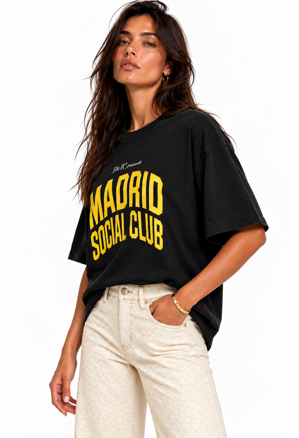 "Madrid Social Hub" Women's Tee