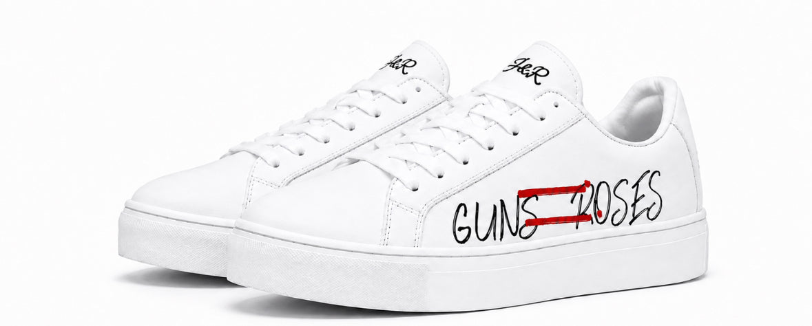 "Guns 'Roses" Women's Sneakers